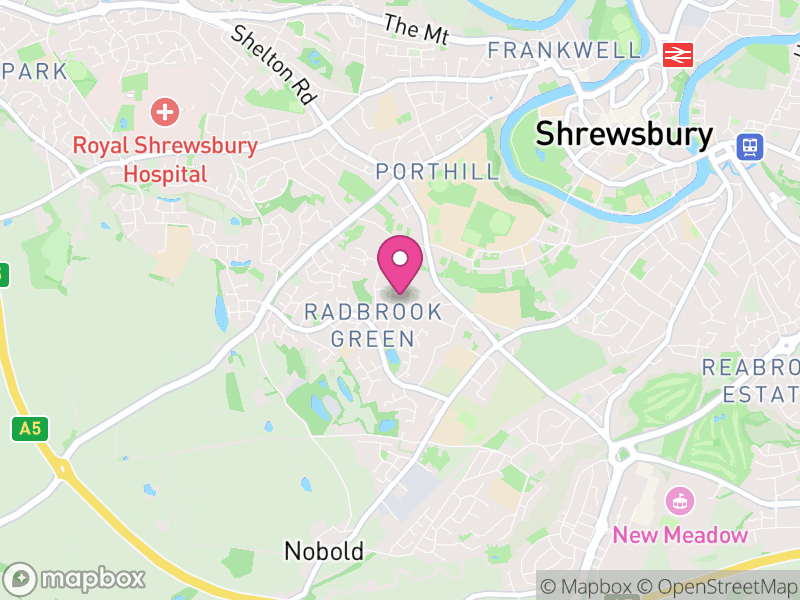 Map of properties for sale in SY3