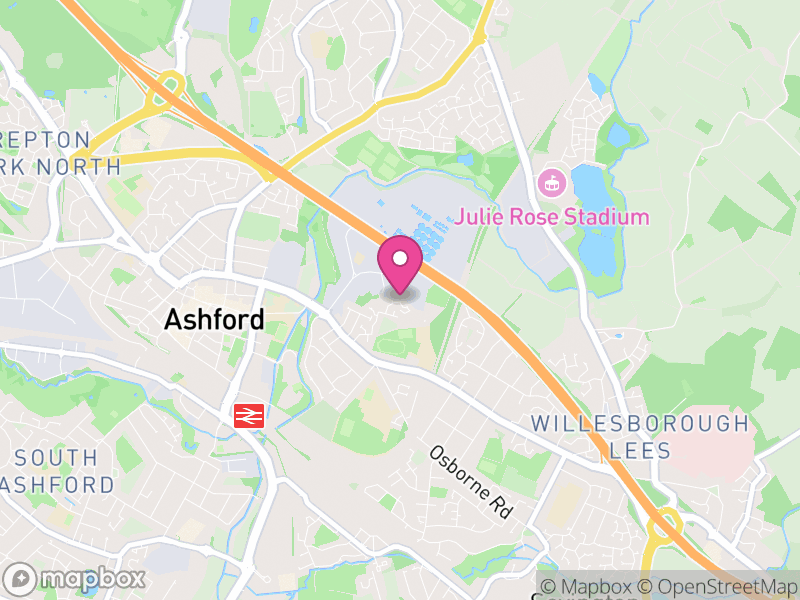 Map of properties for sale in TN24