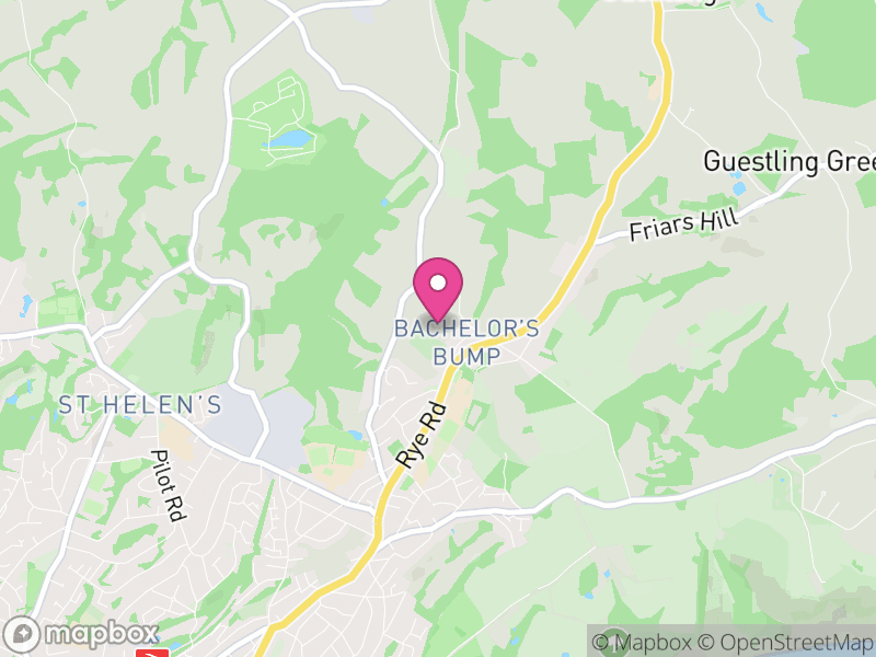 Map of properties for sale in TN35