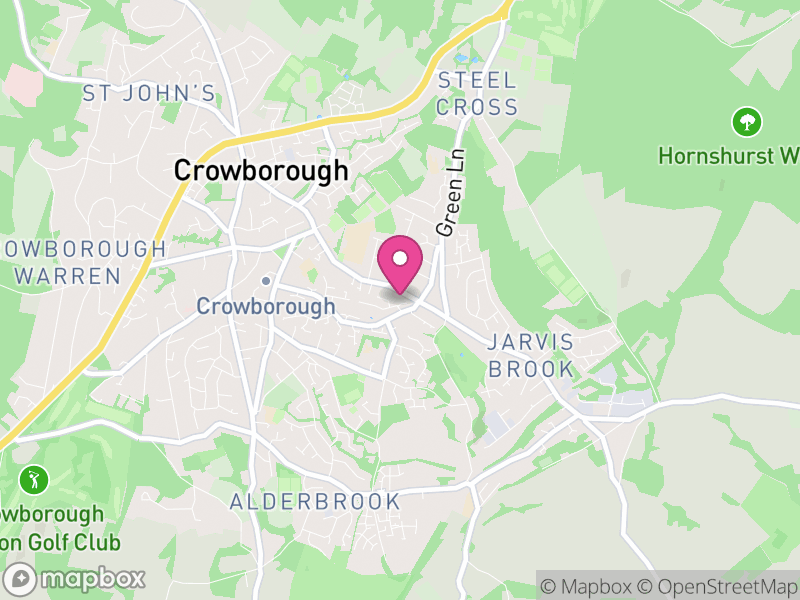 Map of properties for sale in TN6