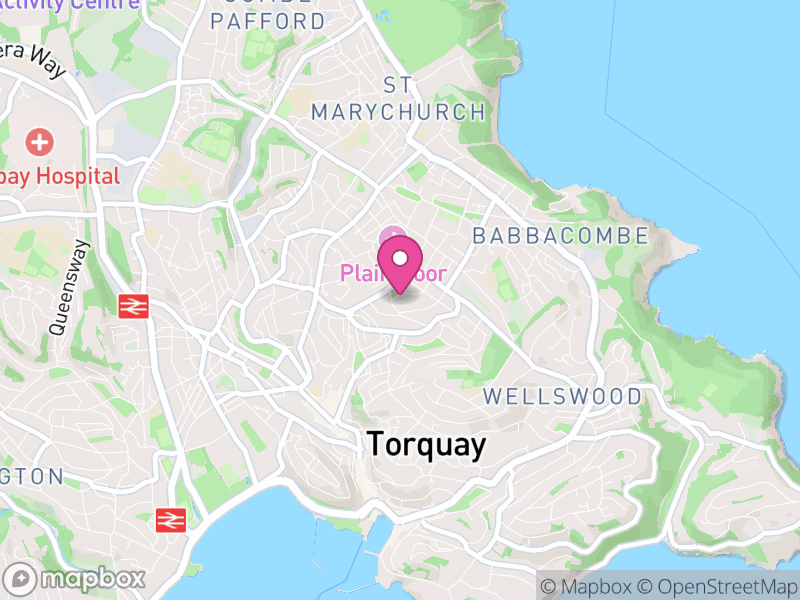 Map of properties for sale in TQ1