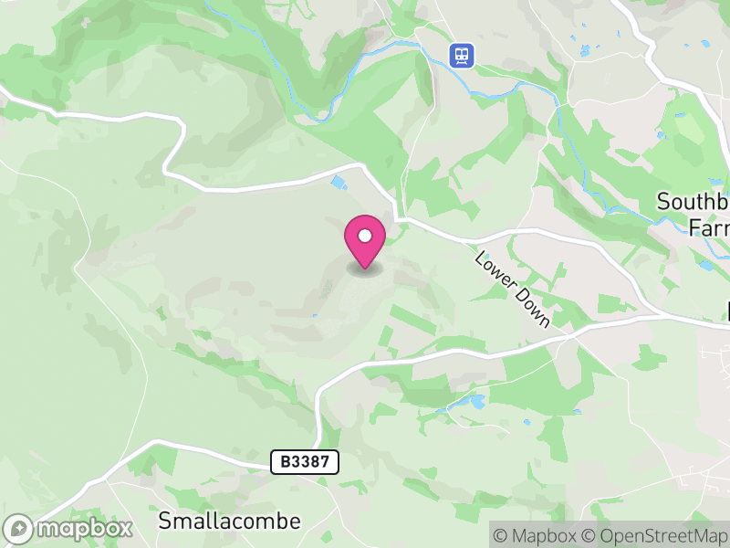 Map of properties for sale in TQ13