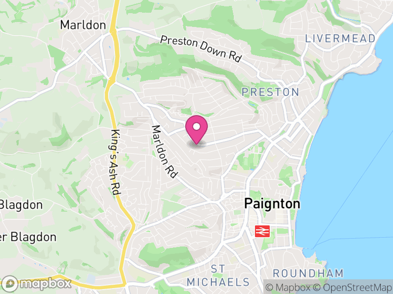 Map of properties for sale in TQ3