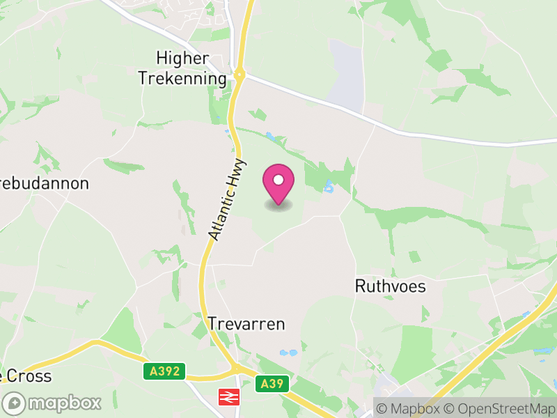 Map of properties for sale in TR9