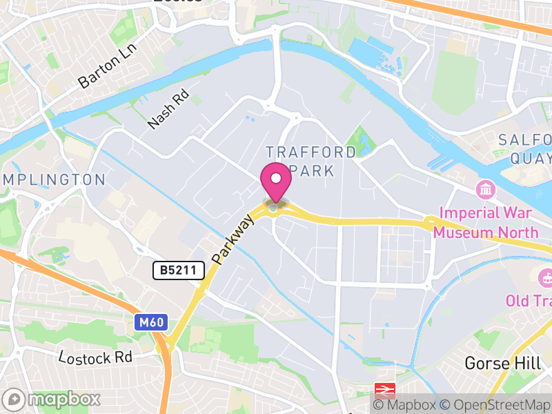 Map of properties for sale in Trafford