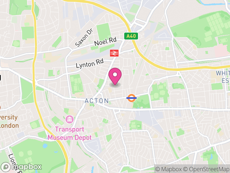 Map of properties for sale in W3