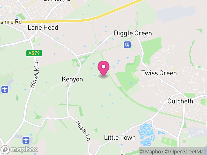 Map of properties for sale in WA3