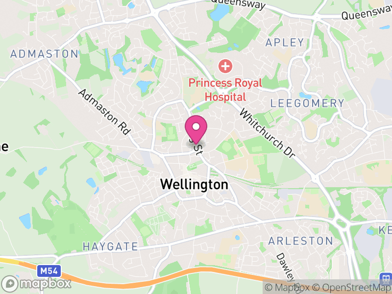 Map of properties for sale in Wellington