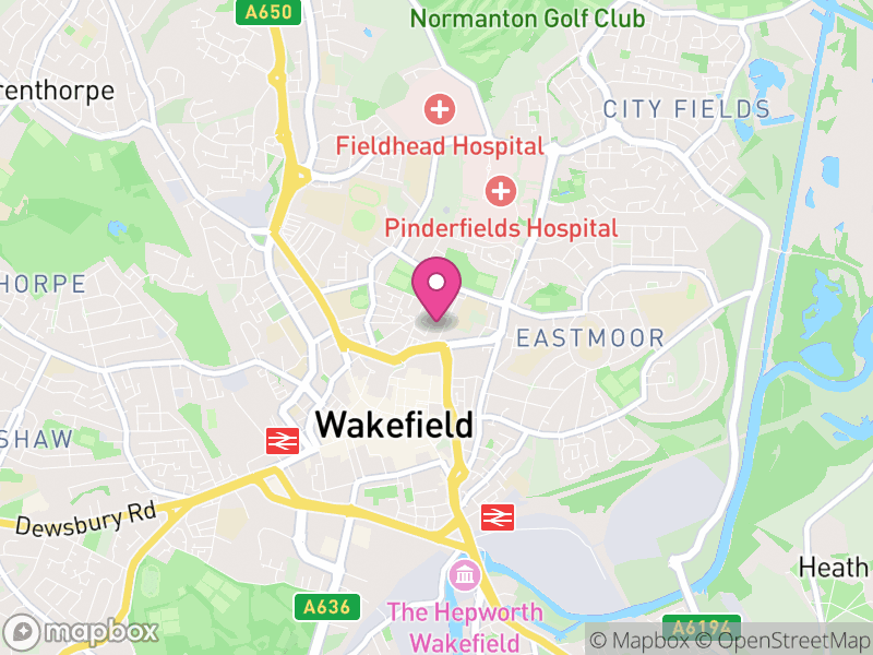 Map of properties for sale in WF1