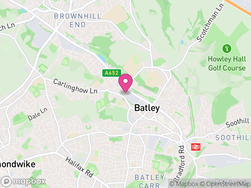 Map of properties for sale in WF17