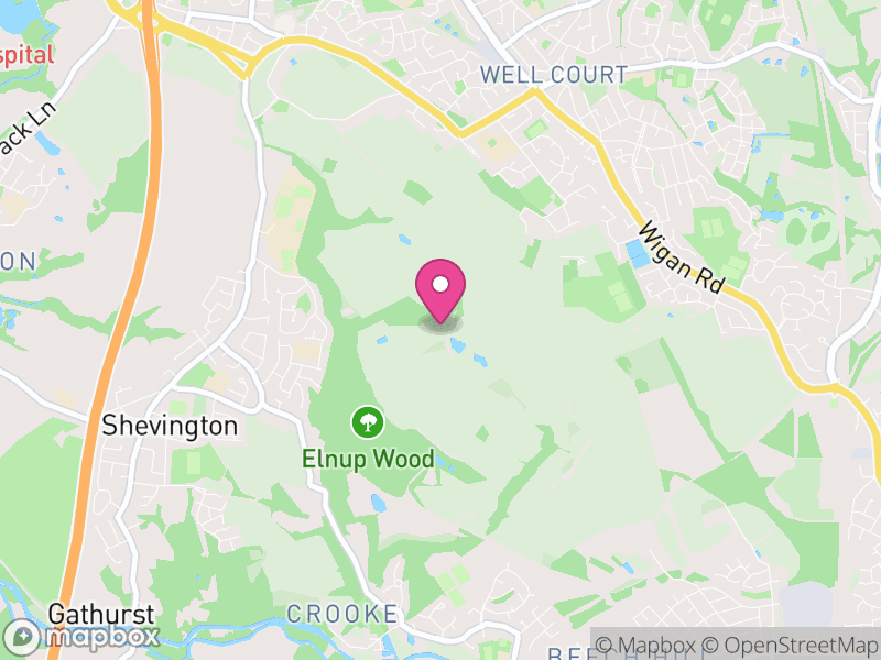 Map of properties for sale in WN6