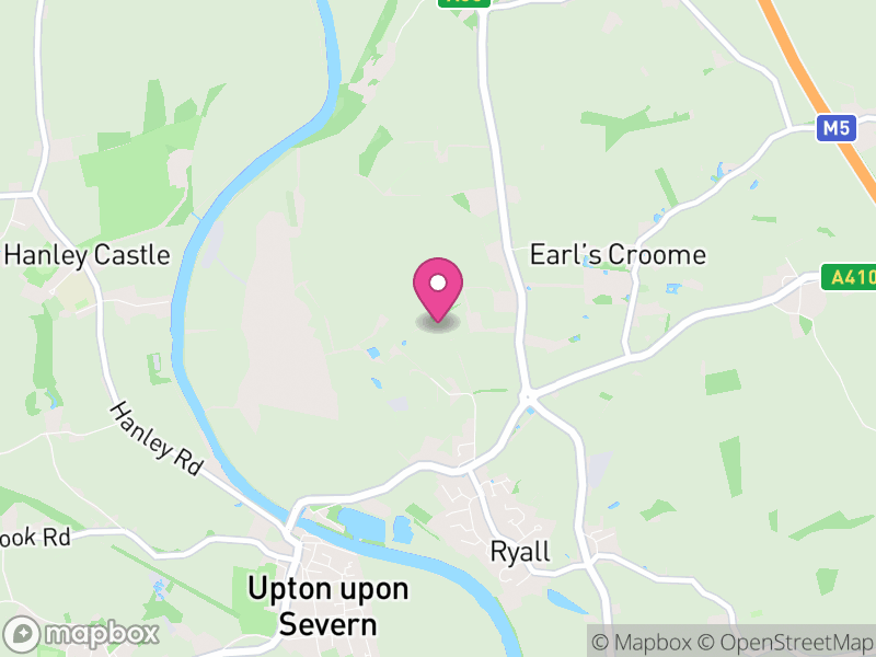 Map of properties for sale in WR8