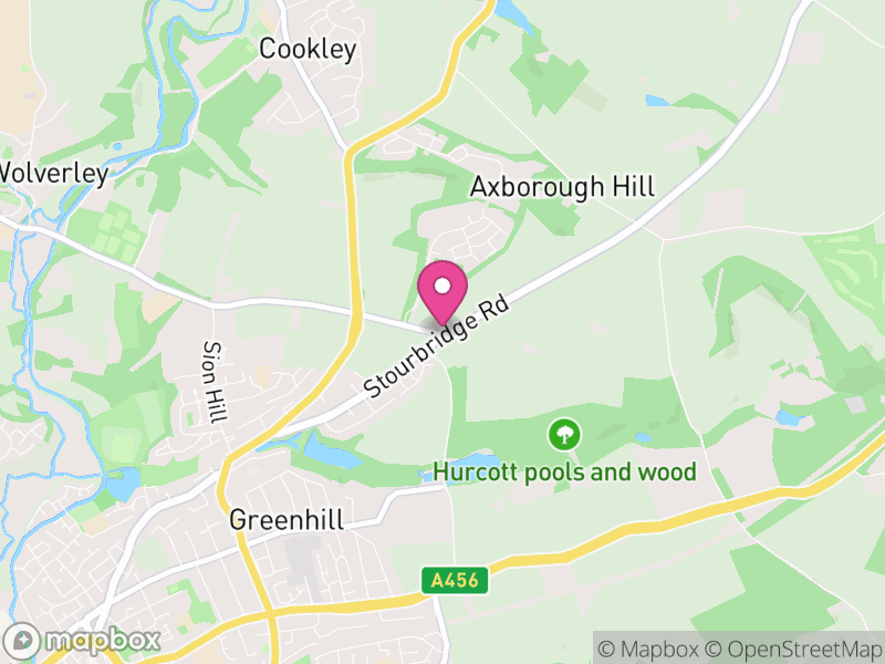 Map of properties for sale in WV98