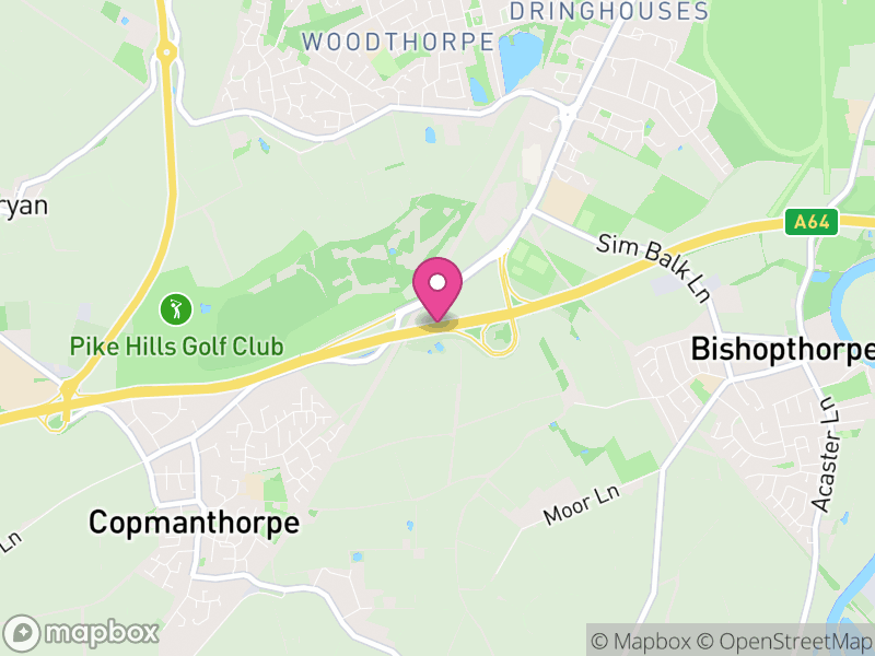 Map of properties for sale in YO23