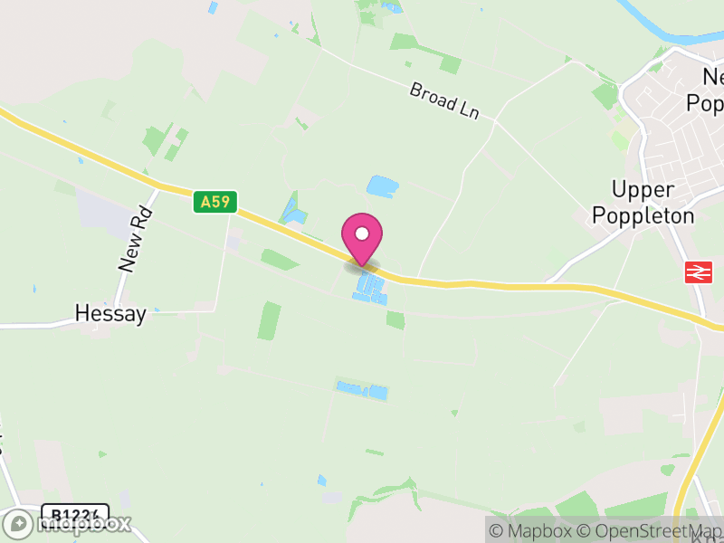 Map of properties for sale in YO26
