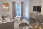 Plot 177 - 1 Bed Apartment - 25% at Rivermead Gardens, Rivermead Gardens, Alton GU34
